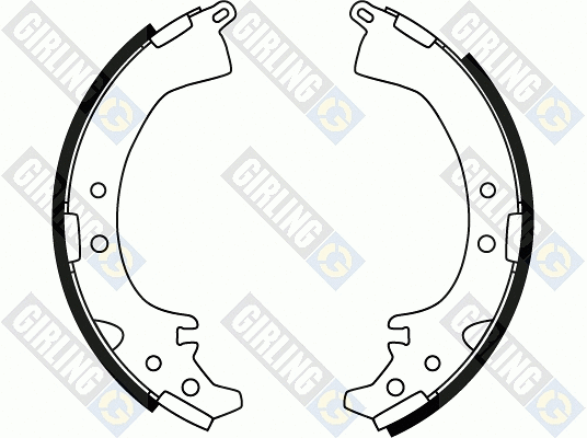 Brake Shoe Set (5189999)