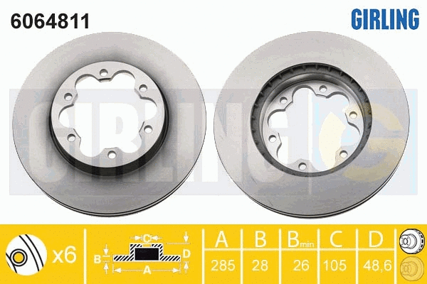 Brake Disc (6064811)
