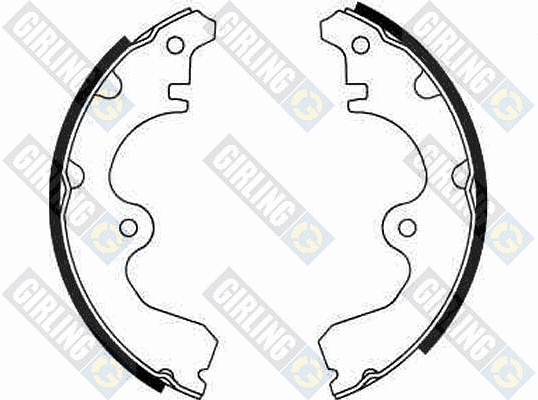 Brake Shoe Set (5182439)