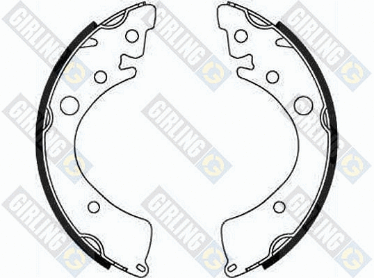 Brake Shoe Set (5182019)