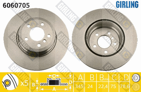 Brake Disc (6060705)