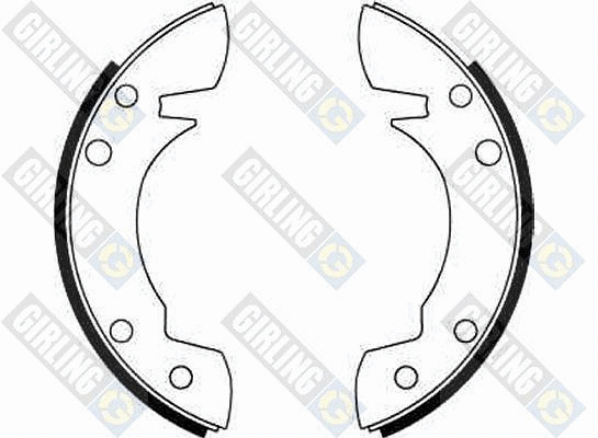 Brake Shoe Set (5160936)