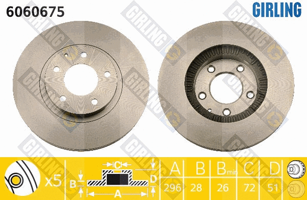 Brake Disc (6060675)