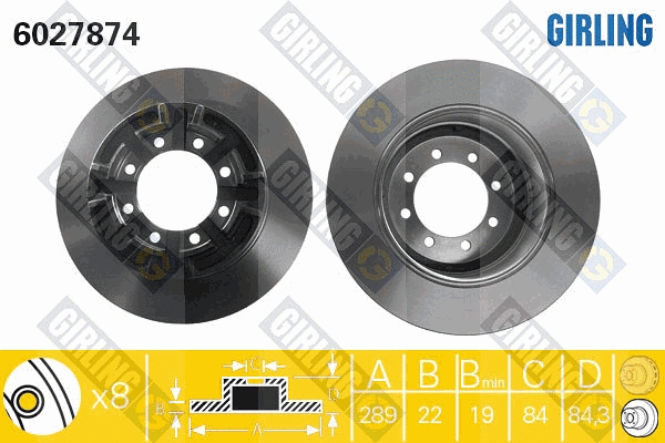 Brake Disc (6027874)