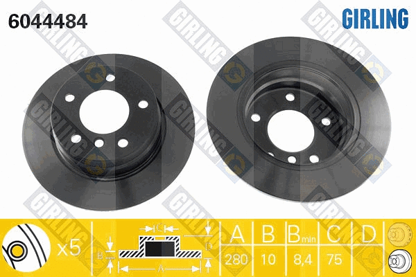 Brake Disc (6044484)