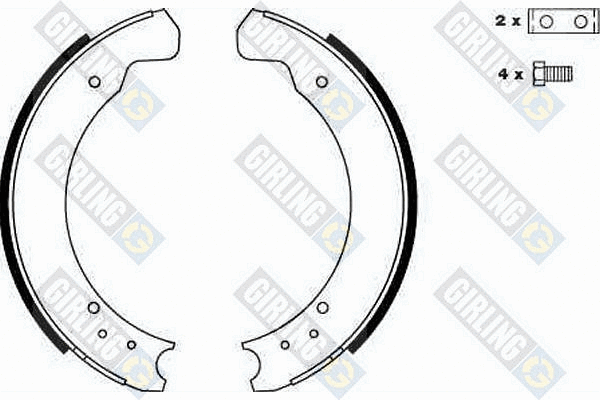 Brake Shoe Set (5160751)