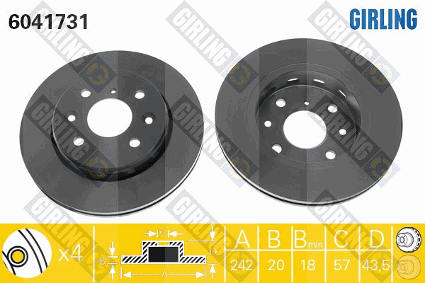 Brake Disc (6041731)