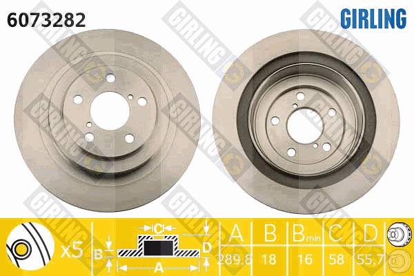 Brake Disc (6073282)