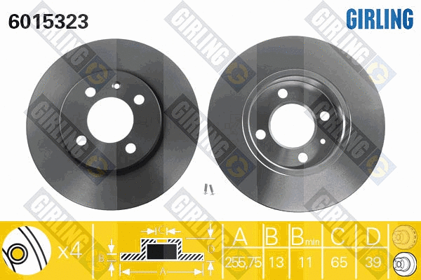 Brake Disc (6015323)