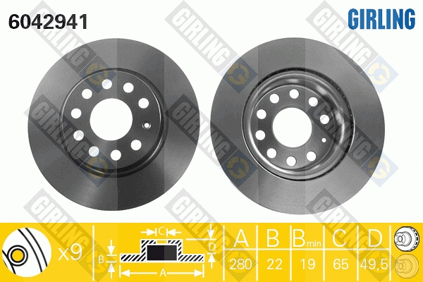 Brake Disc (6042941)