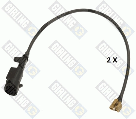 Warning Contact, brake pad wear (6337902)