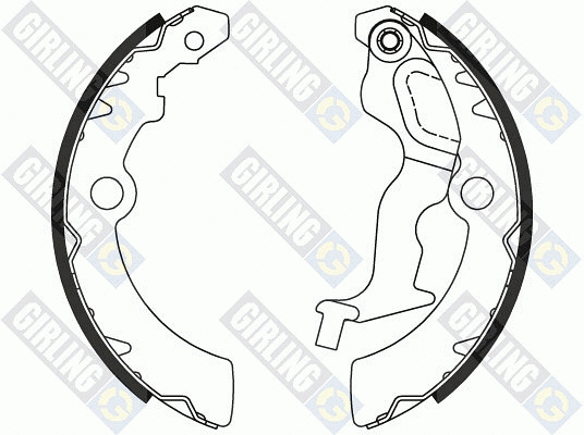 Brake Shoe Set (5187929)