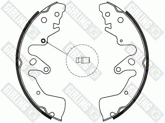 Brake Shoe Set (5188016)