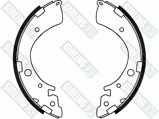 Brake Shoe Set (5187049)