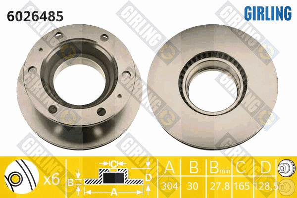 Brake Disc (6026485)