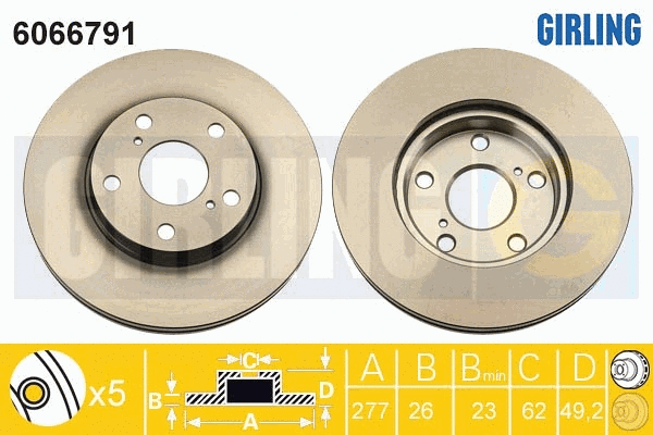 Brake Disc (6066791)