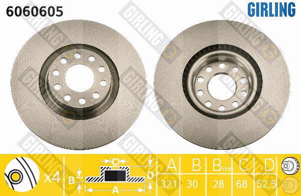 Brake Disc (6060605)
