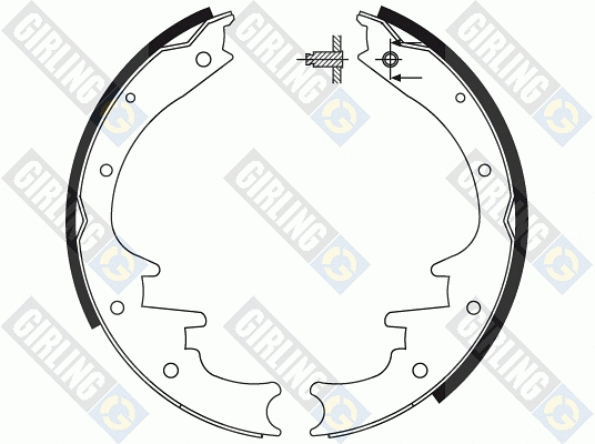 Brake Shoe Set (5184959)
