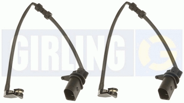Warning Contact, brake pad wear (6335802)