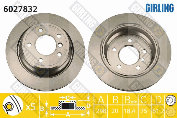 Brake Disc (6027832)