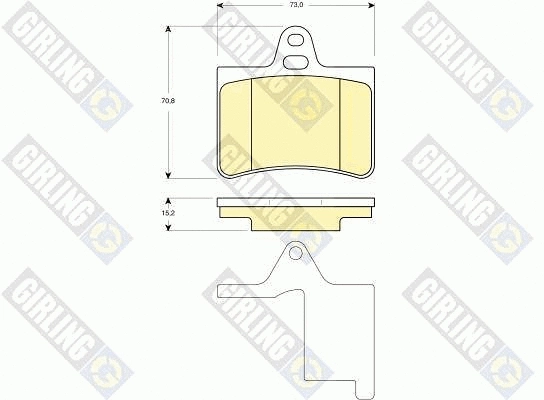 Brake Kit, disc brake (6411589)