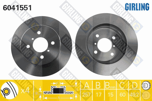 Brake Disc (6041551)