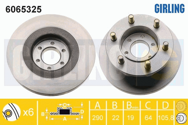 Brake Disc (6065325)