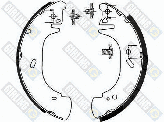 Brake Shoe Set (5186303)