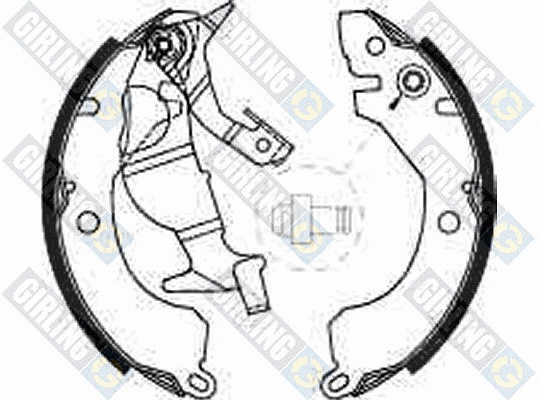 Brake Shoe Set (5182259)