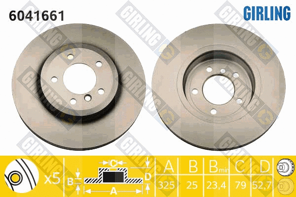 Brake Disc (6041661)