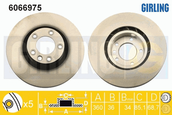 Brake Disc (6066975)