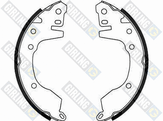 Brake Shoe Set (5185179)