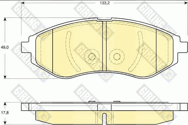 Brake Kit, disc brake (6411929)