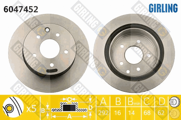 Brake Disc (6047452)