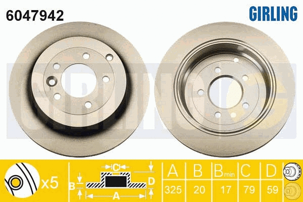 Brake Disc (6047942)