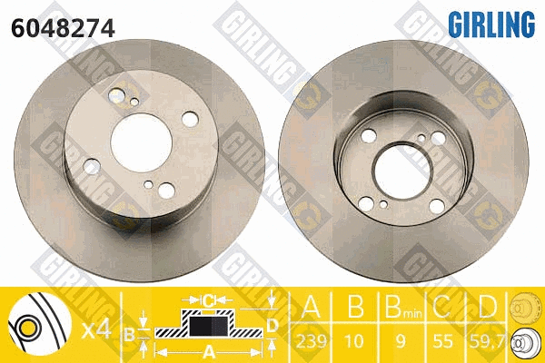 Brake Disc (6048274)
