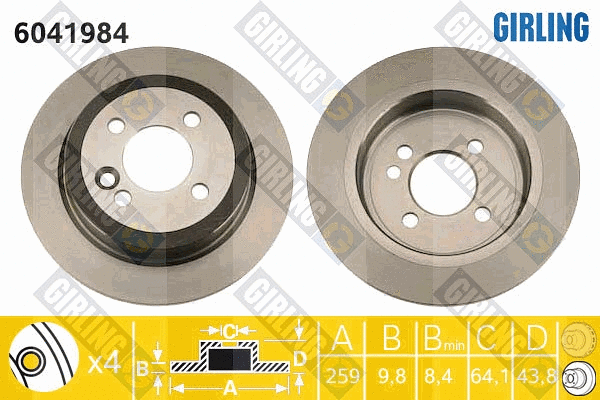 Brake Disc (6041984)