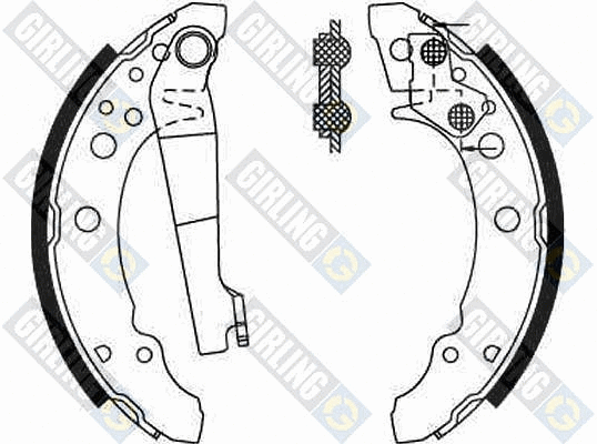 Brake Shoe Set (5181669)
