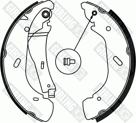 Brake Shoe Set (5186904)
