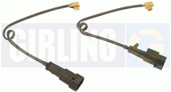 Warning Contact, brake pad wear (6334205)
