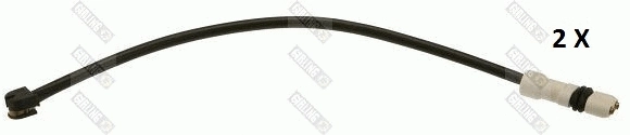 Warning Contact, brake pad wear (6329702)