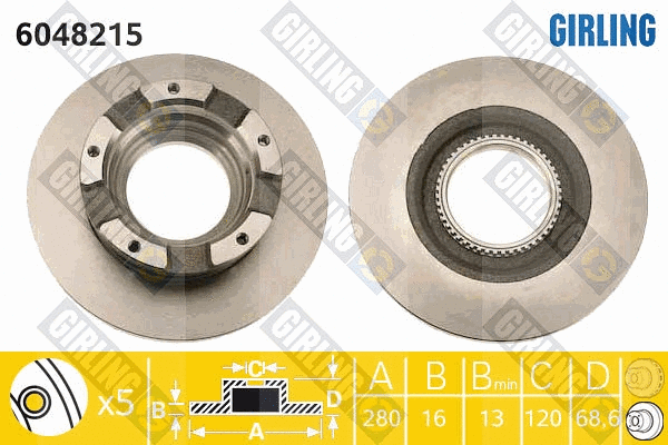 Brake Disc (6048215)