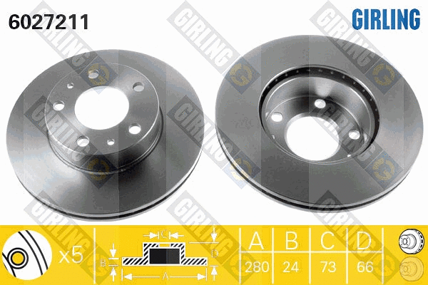 Brake Disc (6027211)