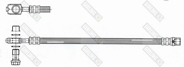 Brake Hose (90041015)