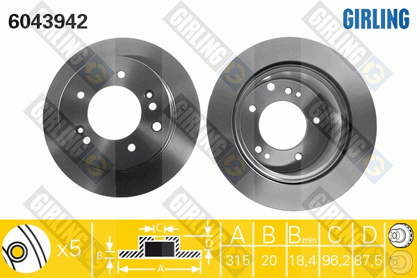 Brake Disc (6043942)