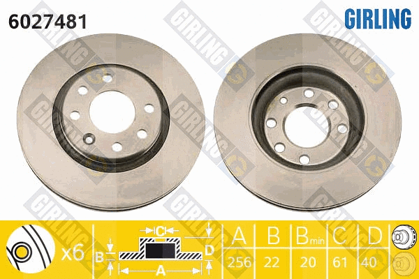 Brake Disc (6027481)