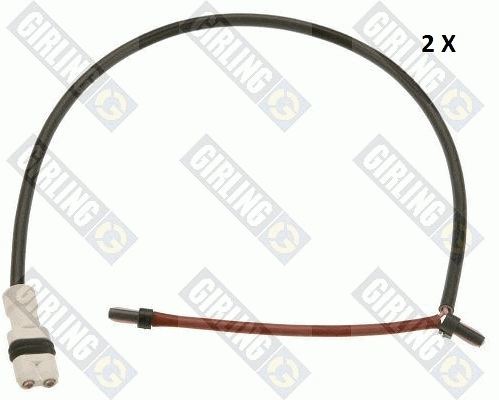 Warning Contact, brake pad wear (6330502)