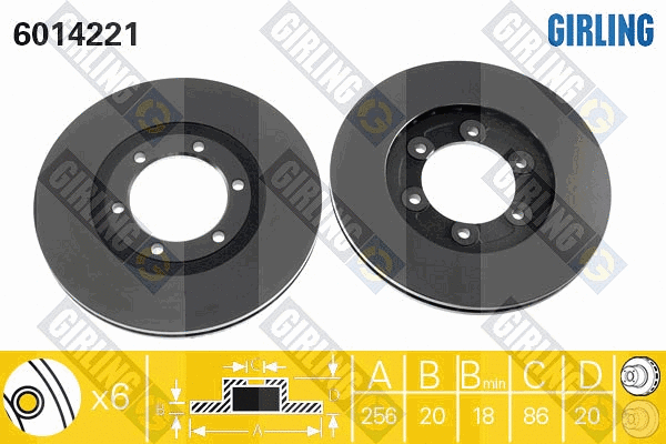 Brake Disc (6014221)
