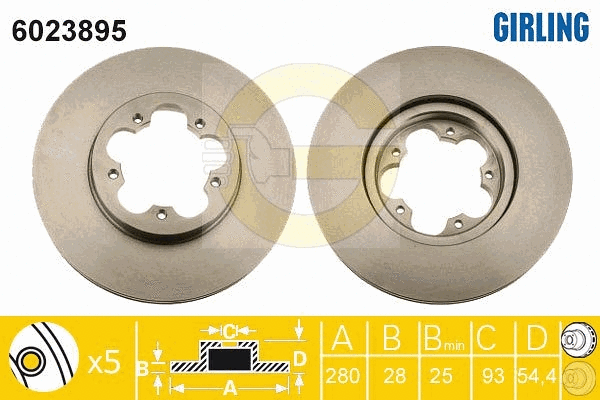 Brake Disc (6023895)