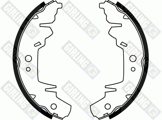 Brake Shoe Set (5187759)